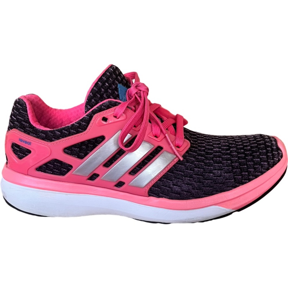 Adidas Womens 6 Pink Black Pure Reveal Running Sneakers Shoes Adiprene Athletic